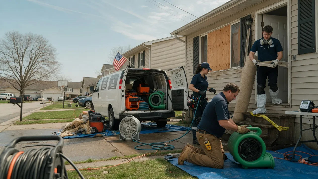 Water Damage Restoration in Liberal, MO near me